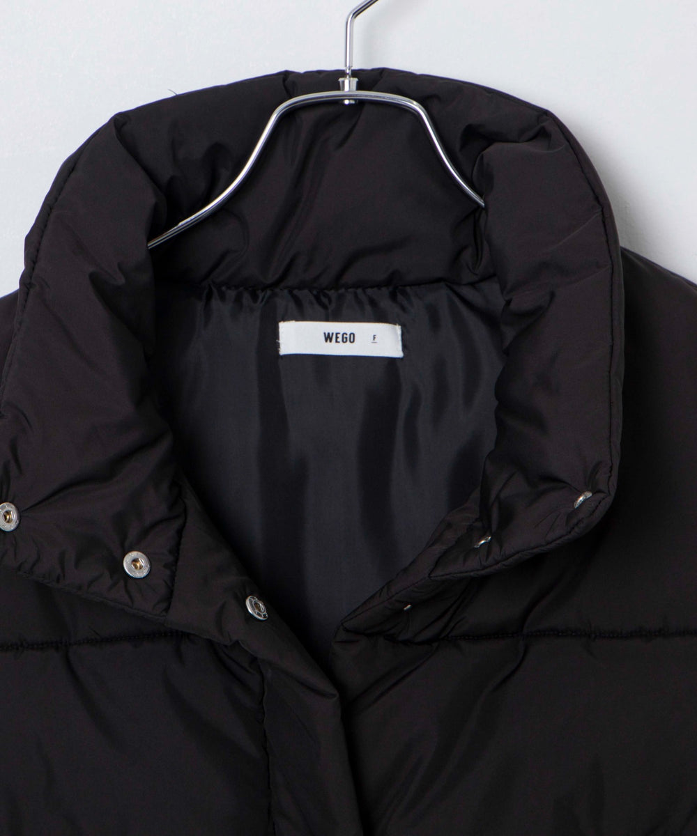 パディングショートベスト