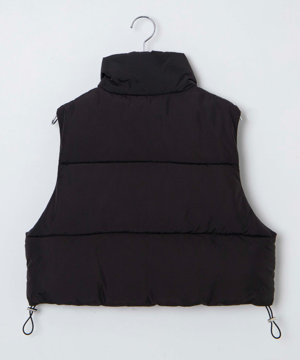 パディングショートベスト