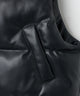 合皮パディングショートベスト