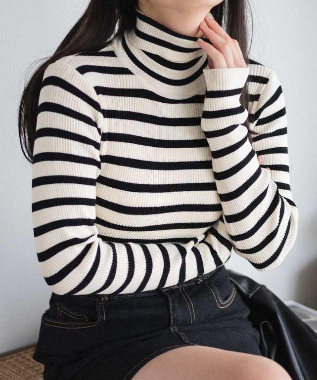 ホワイトボーダー　モデル:155cm M着用