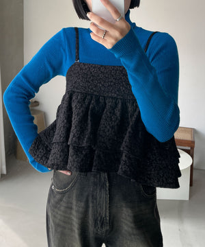 ブルー　モデル:155cm M着用