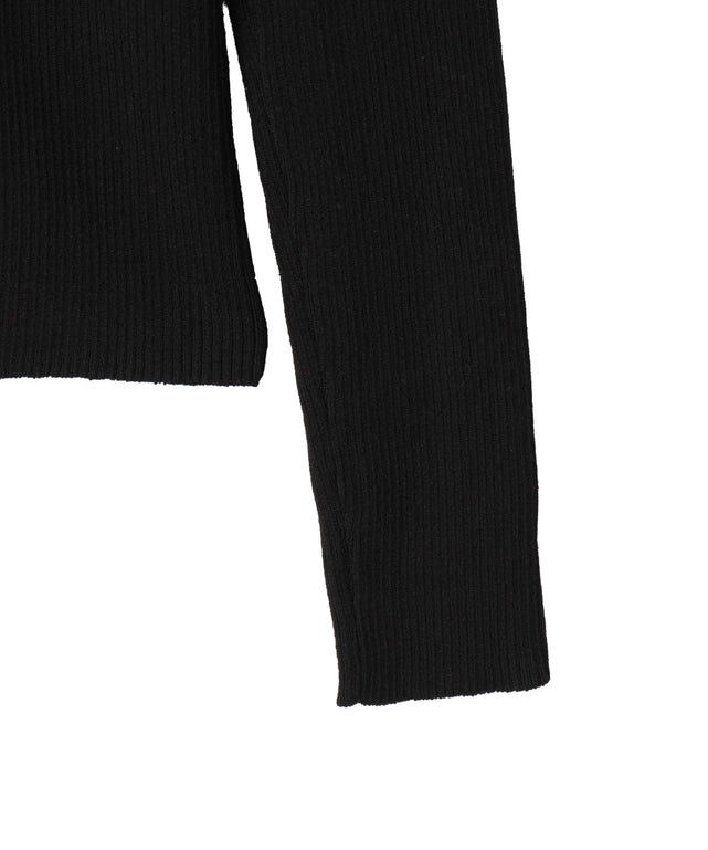 タートルネックニット