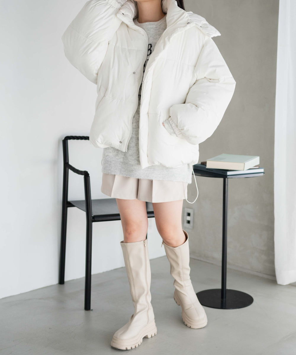 ホワイト 　モデル:155cm M着用