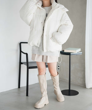 ホワイト 　モデル:155cm M着用