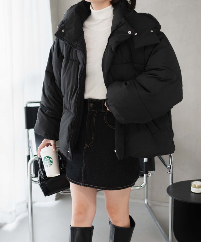 ブラック　モデル:155cm M着用