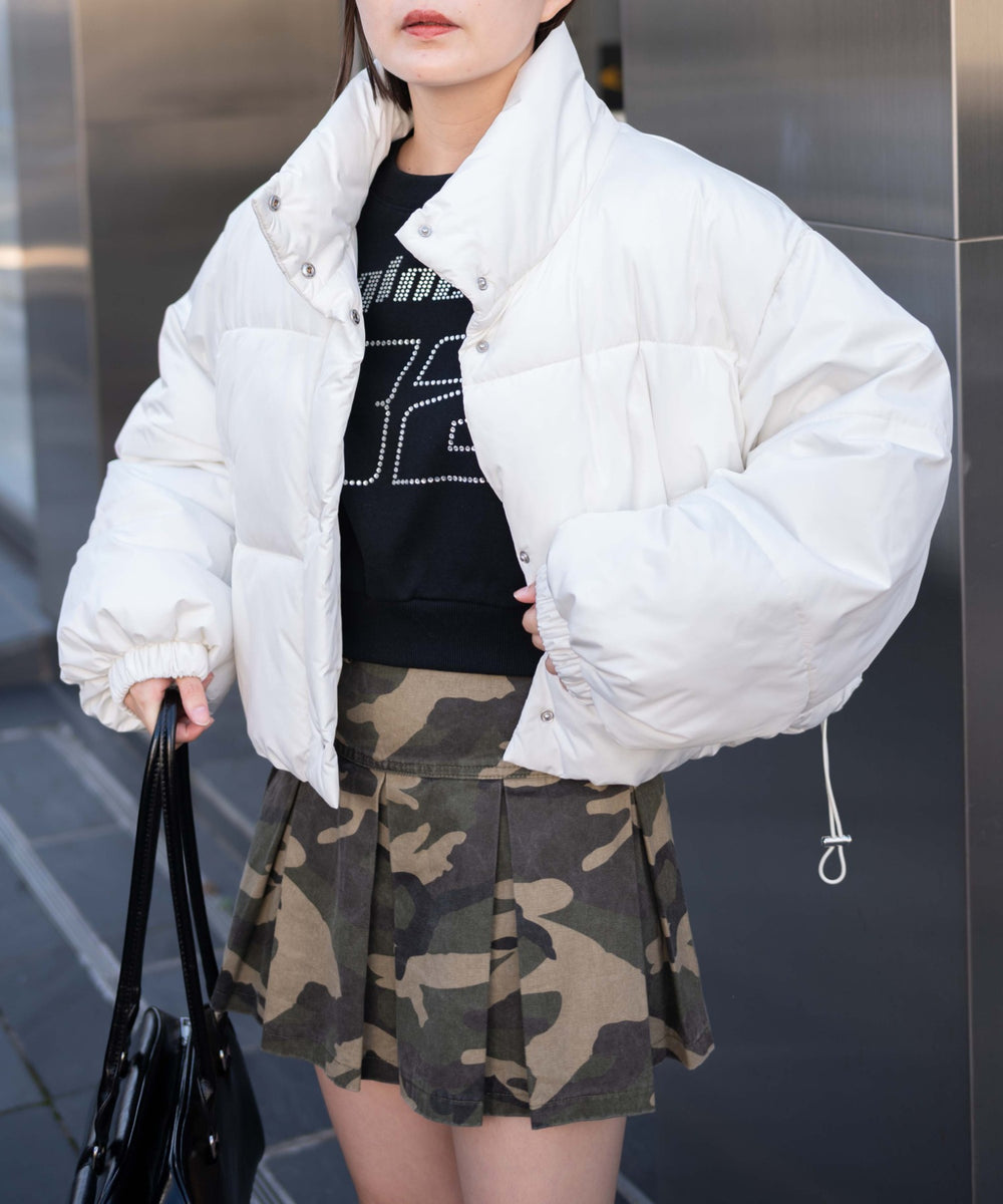 ホワイト  モデル:155cm F着用