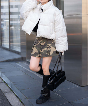 ホワイト  モデル:155cm F着用