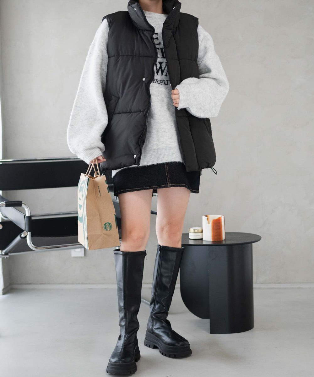 ブラック　モデル:155cm F着用