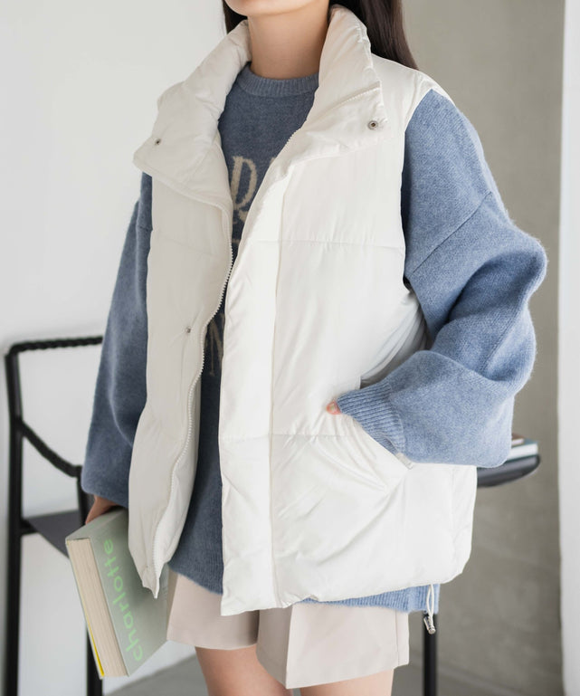 ホワイト 　モデル:155cm F着用