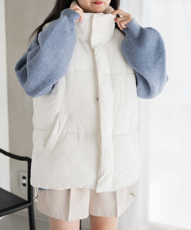 ホワイト 　モデル:155cm F着用