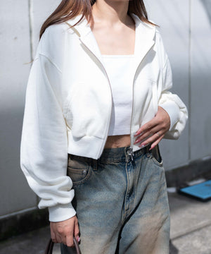 ホワイトアイボリー　モデル:155cm F着用