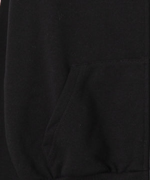 裏起毛Wジップショートパーカー