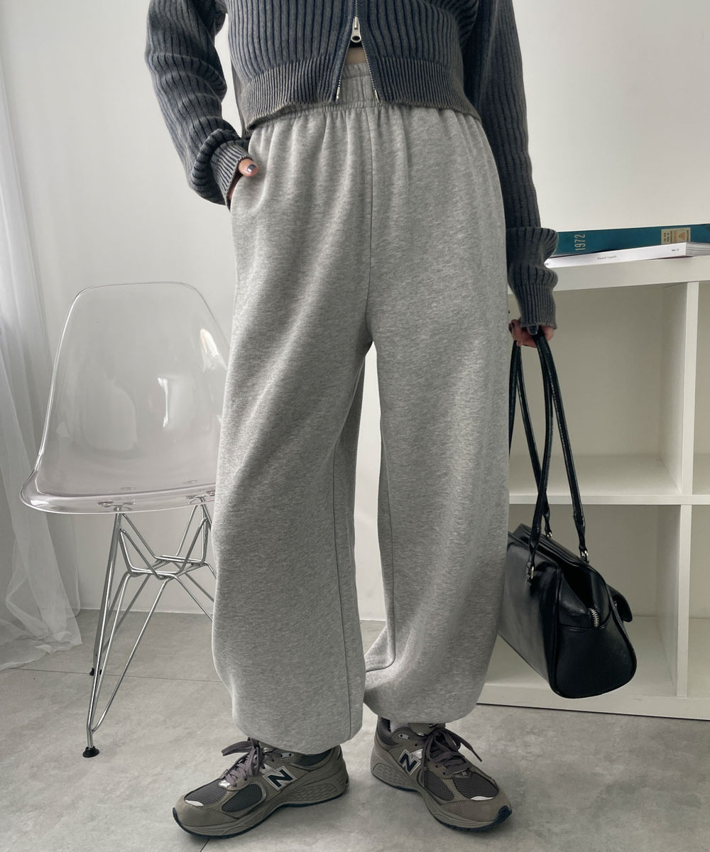 杢グレー　モデル:155cm M着用