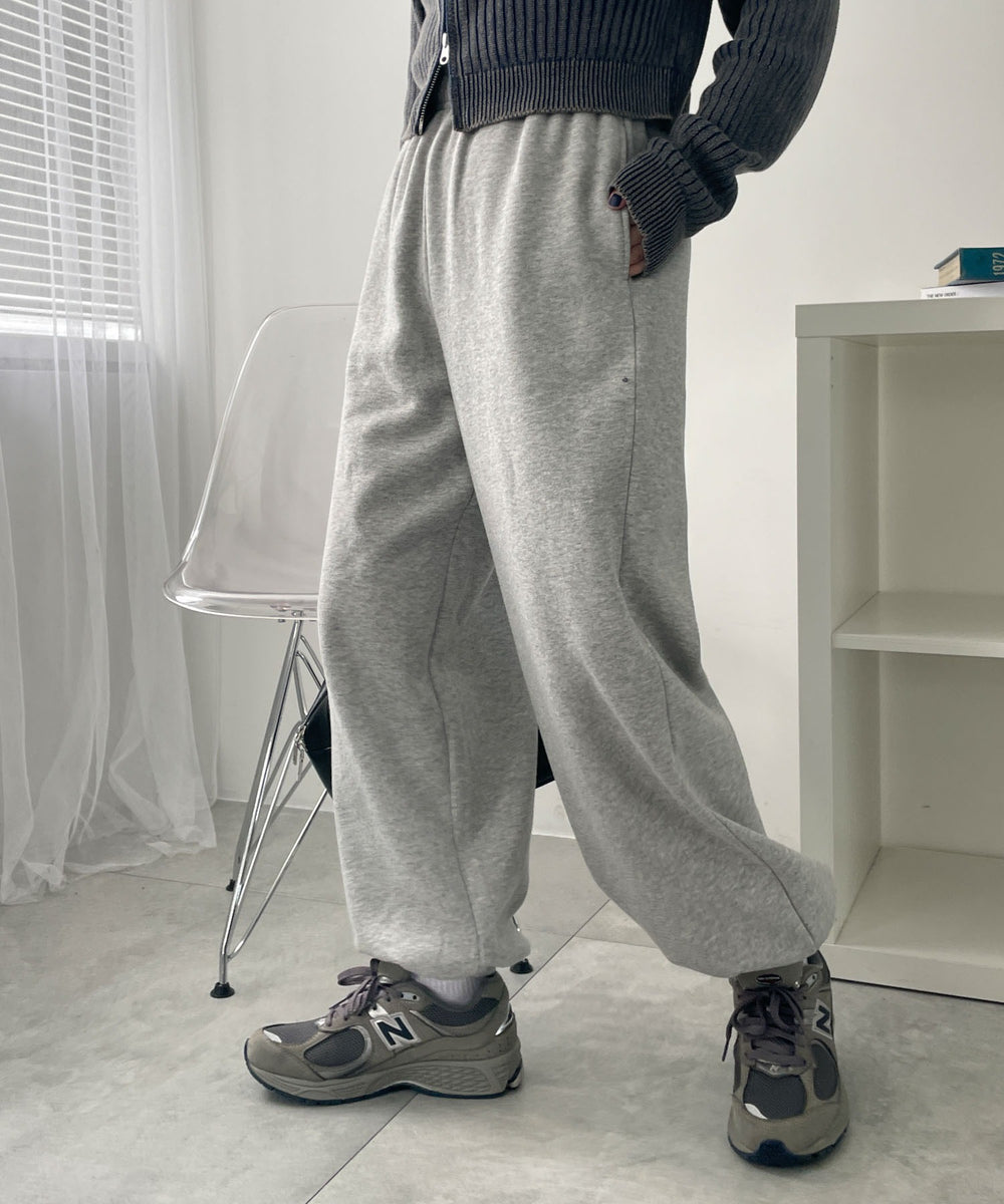 杢グレー　モデル:155cm M着用