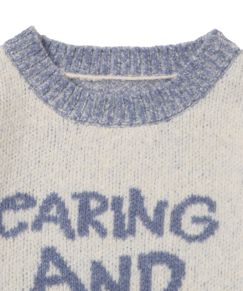 フラッフィーグラフィックちびニット