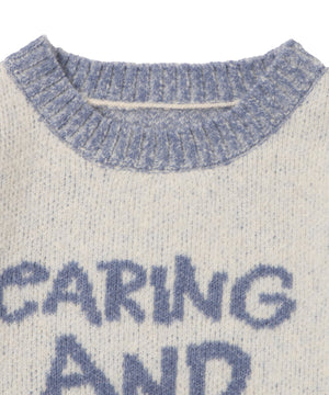 フラッフィーグラフィックちびニット