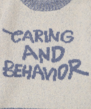 フラッフィーグラフィックちびニット