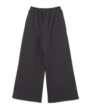 グラフィック刺繍裏起毛ワイドSWTパンツ