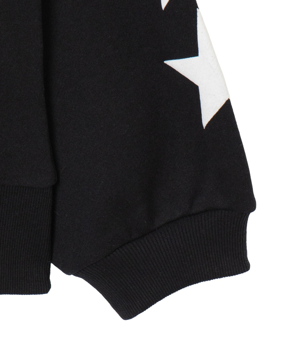 ナンバリング裏起毛BIGジップパーカー