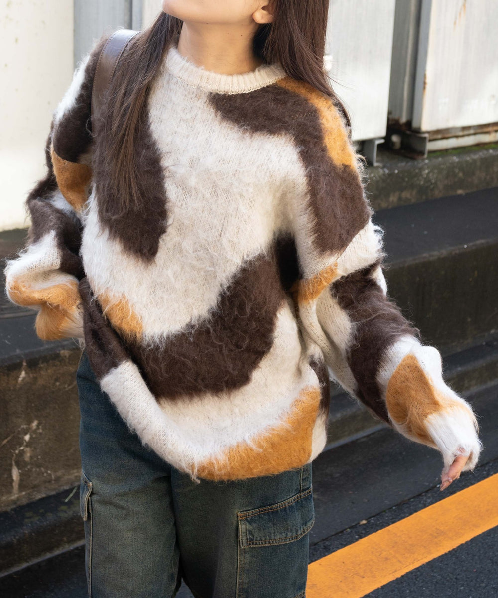 ブラウン モデル：155cm F着用