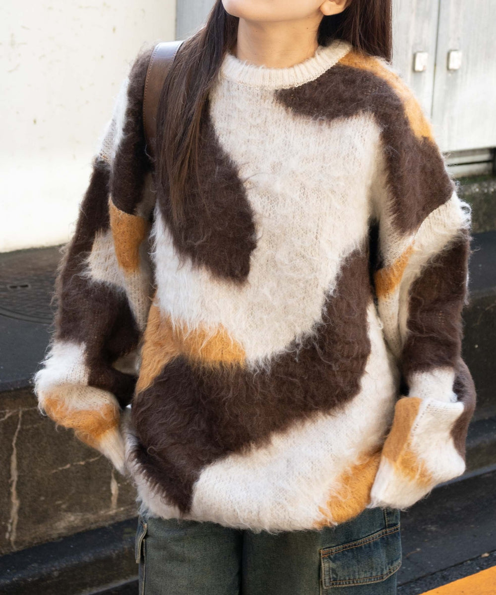 ブラウン モデル：155cm F着用