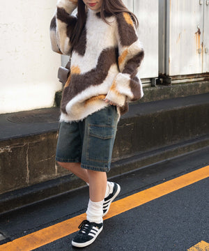 ブラウン モデル：155cm F着用