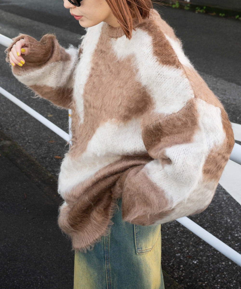 ベージュ モデル：155cm F着用