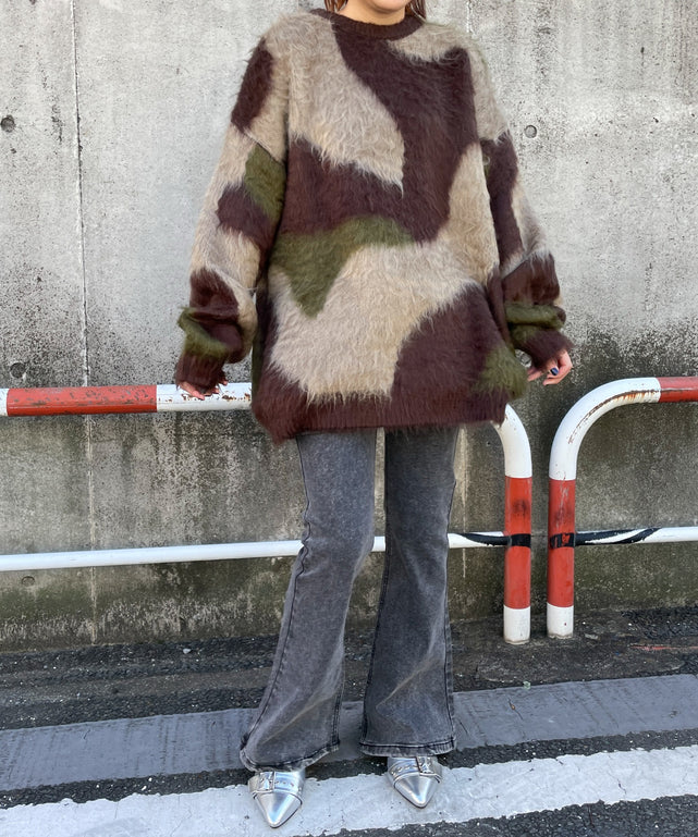 カーキ モデル：155cm F着用