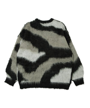 マーブルシャギーニットプルオーバー