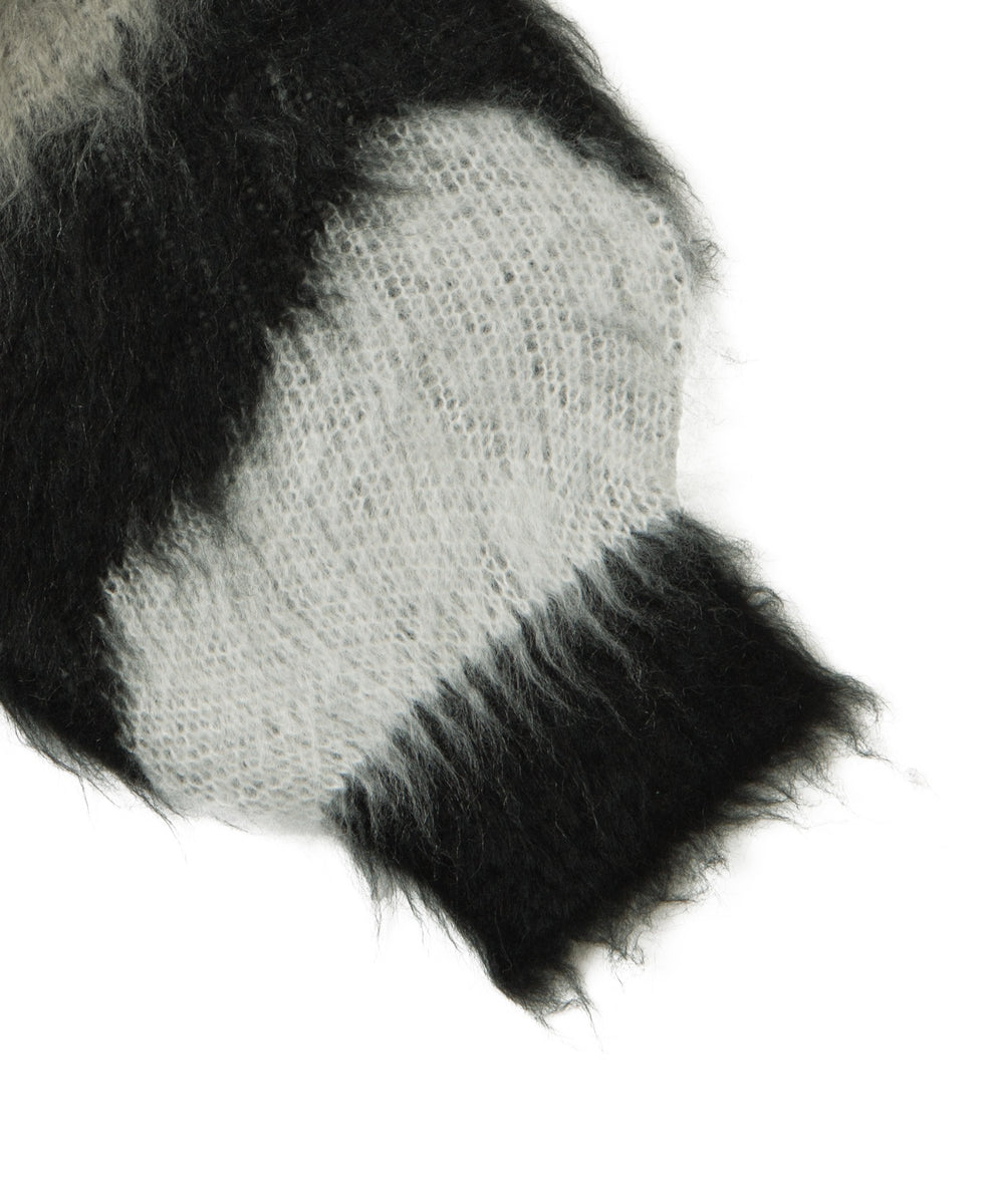 マーブルシャギーニットプルオーバー