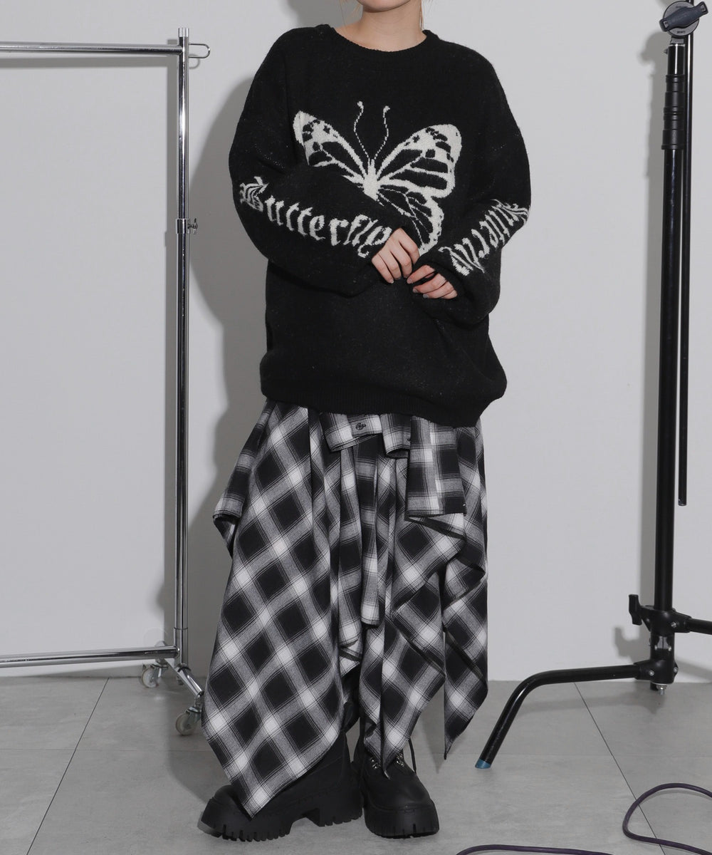 ブラック モデル：155cm F着用