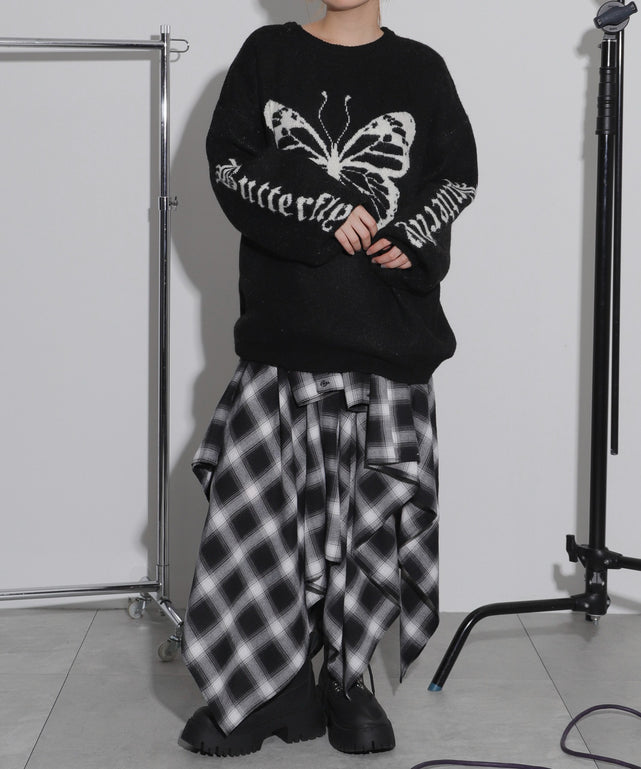 ブラック モデル：155cm F着用