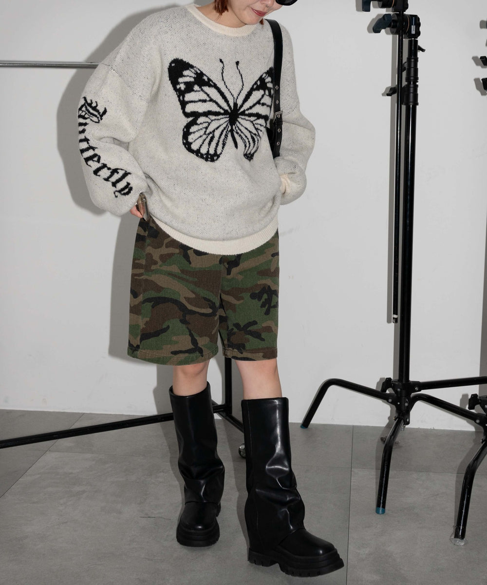 ホワイトアイボリー モデル：155cm F着用