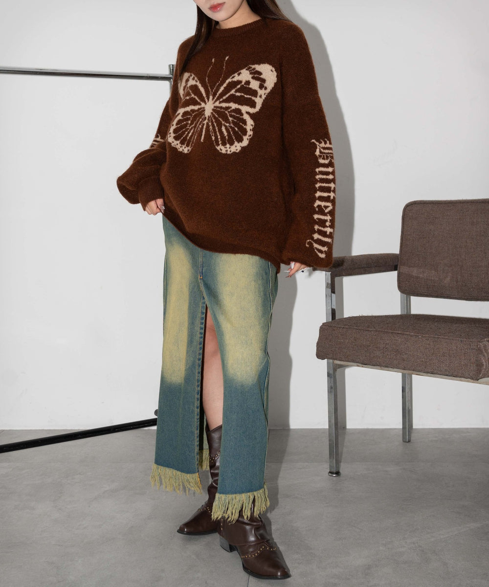 ブラウン モデル：155cm F着用