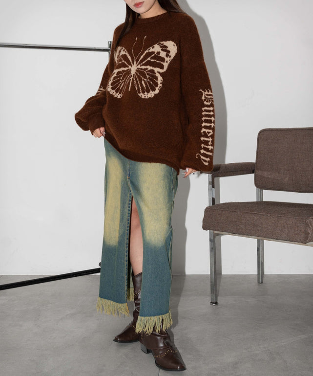 ブラウン モデル：155cm F着用