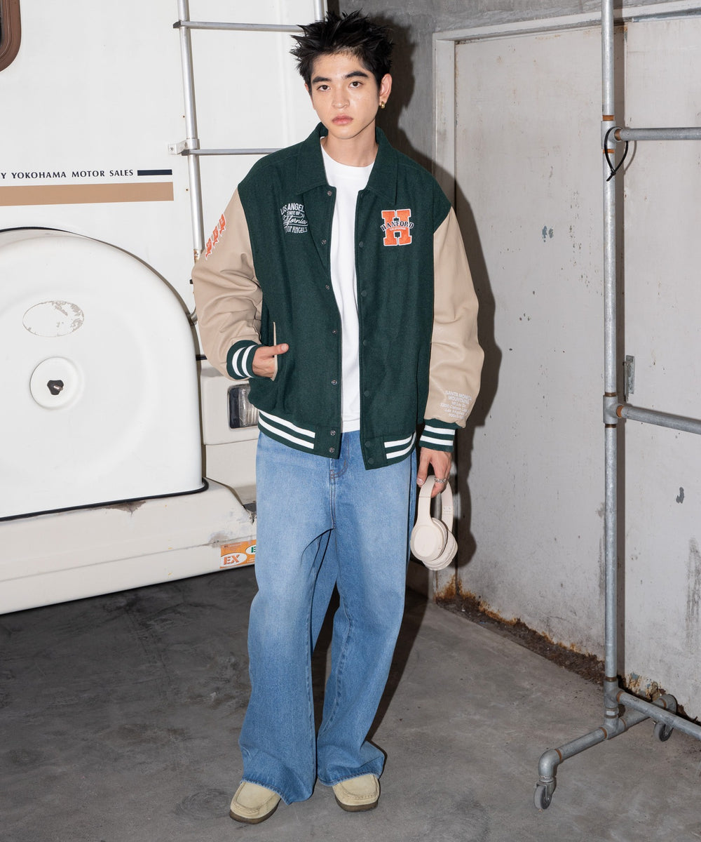 Dグリーン モデル：180cm L着用