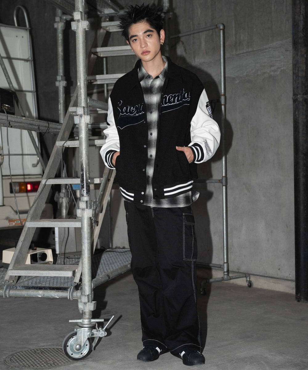 ブラック モデル：180cm L着用