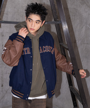 ネイビー モデル：180cm L着用