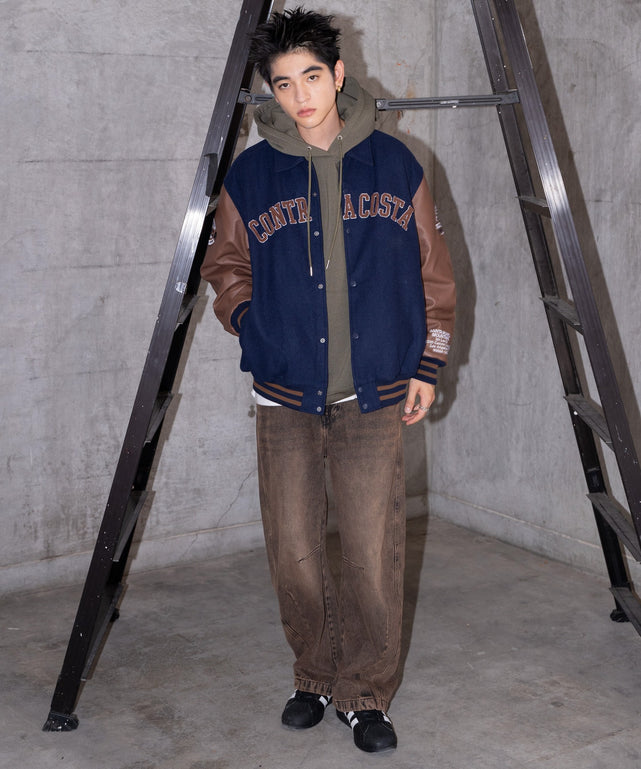 ネイビー モデル：180cm L着用