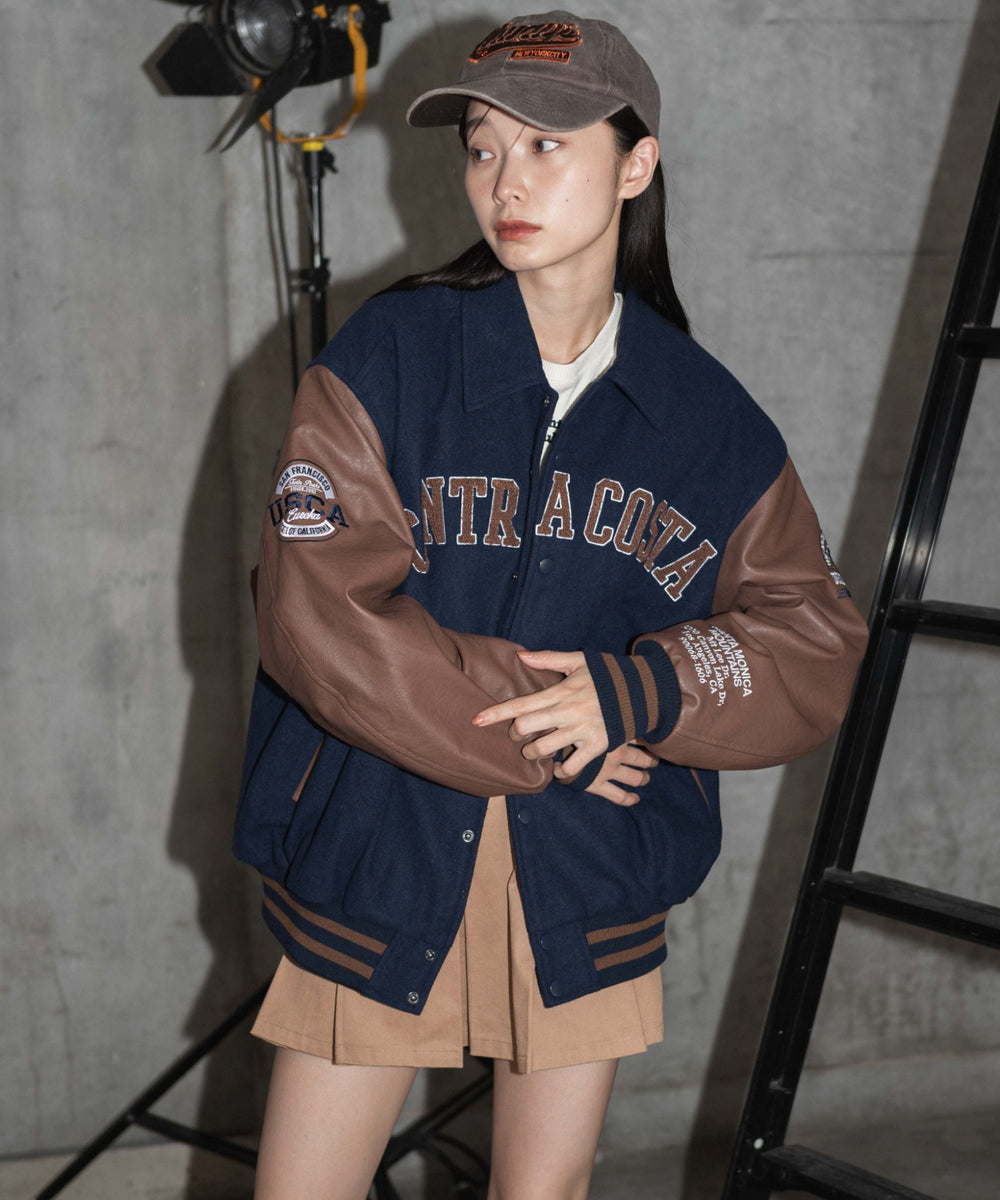 ネイビー モデル：161cm S着用