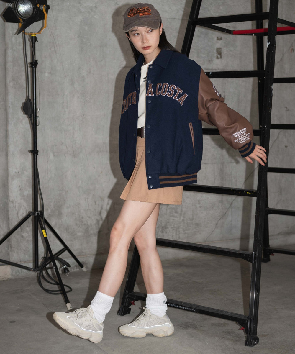 ネイビー モデル：161cm S着用