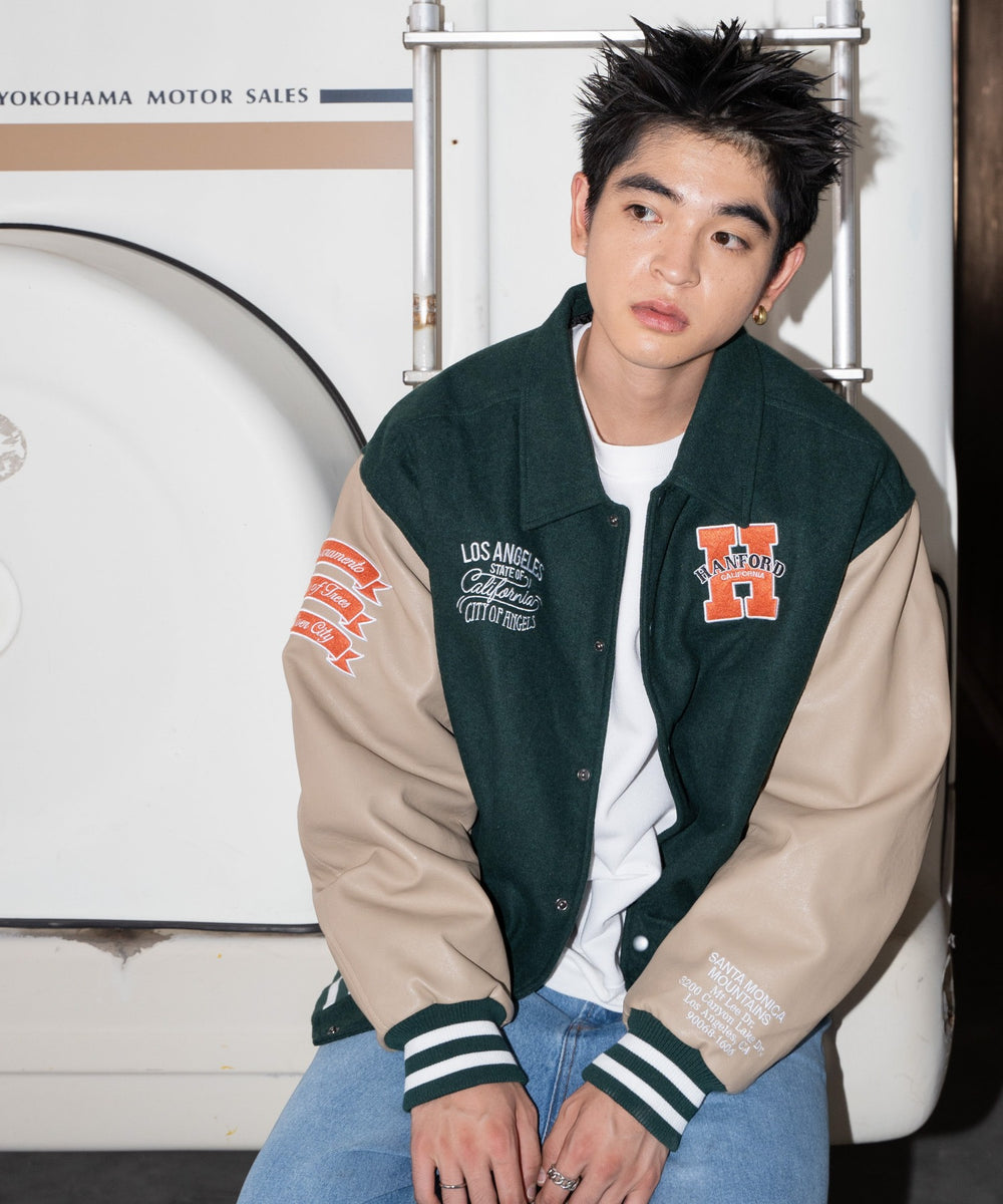 Dグリーン モデル：180cm L着用