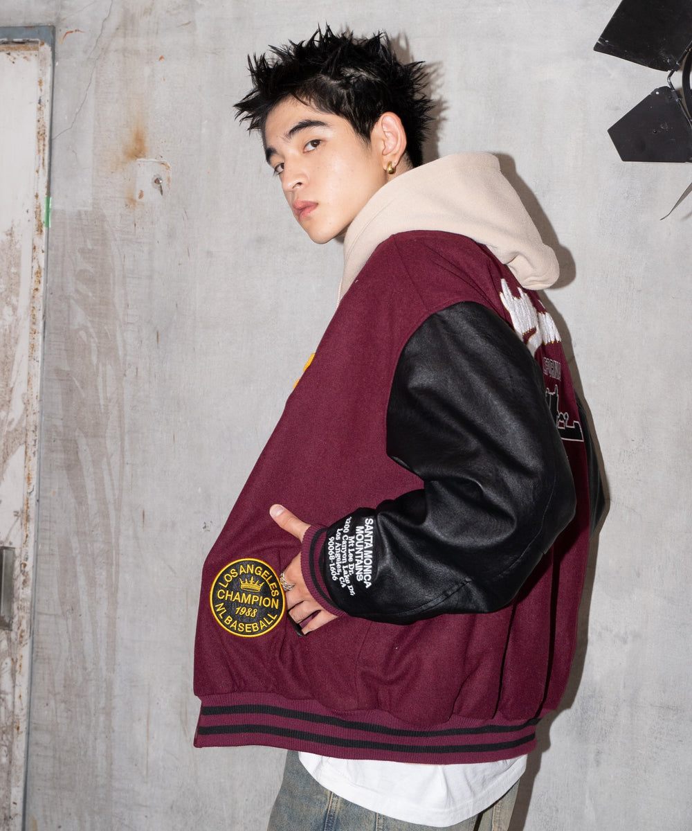 ワイン モデル：180cm L着用