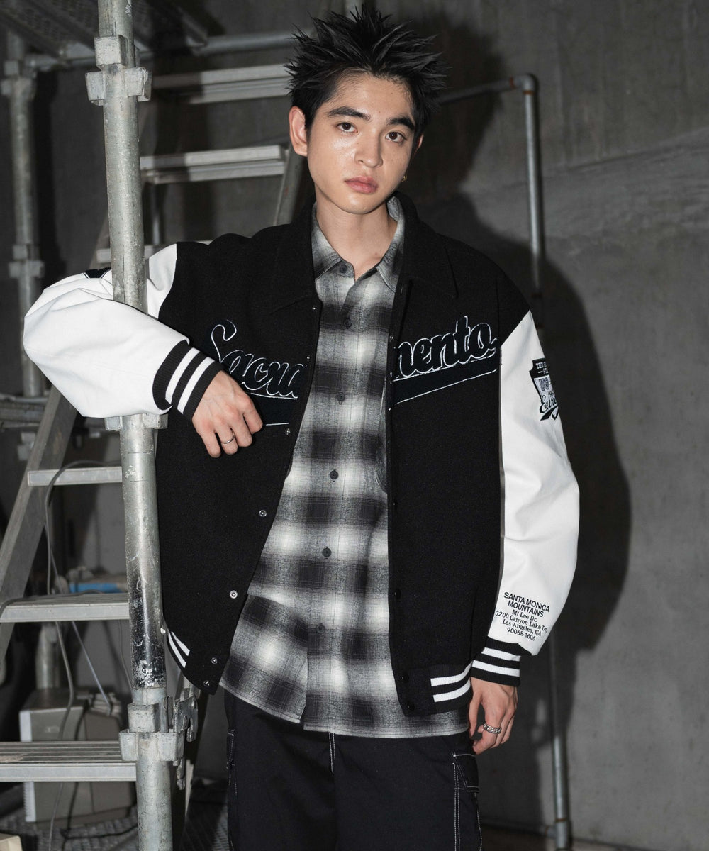 ブラック モデル：180cm L着用