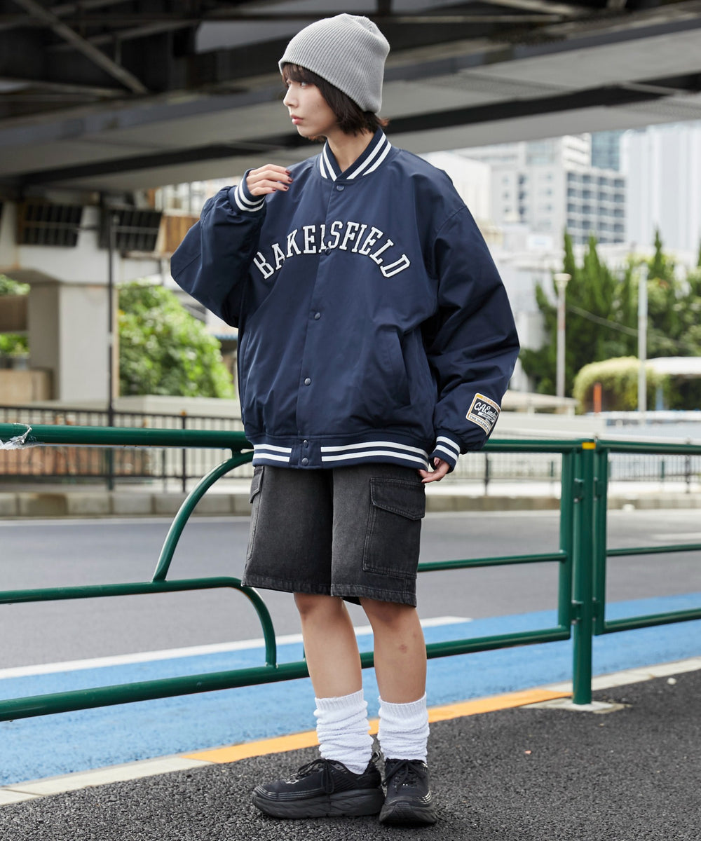 ネイビー モデル：160cm L着用