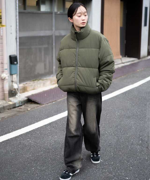 カーキ  モデル：161cm S着用