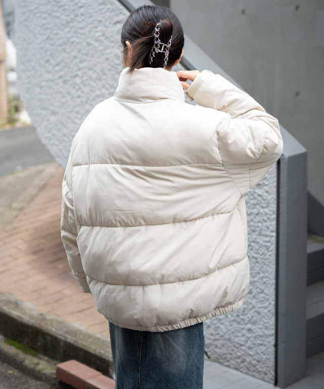 Lベージュ モデル：161cm S着用