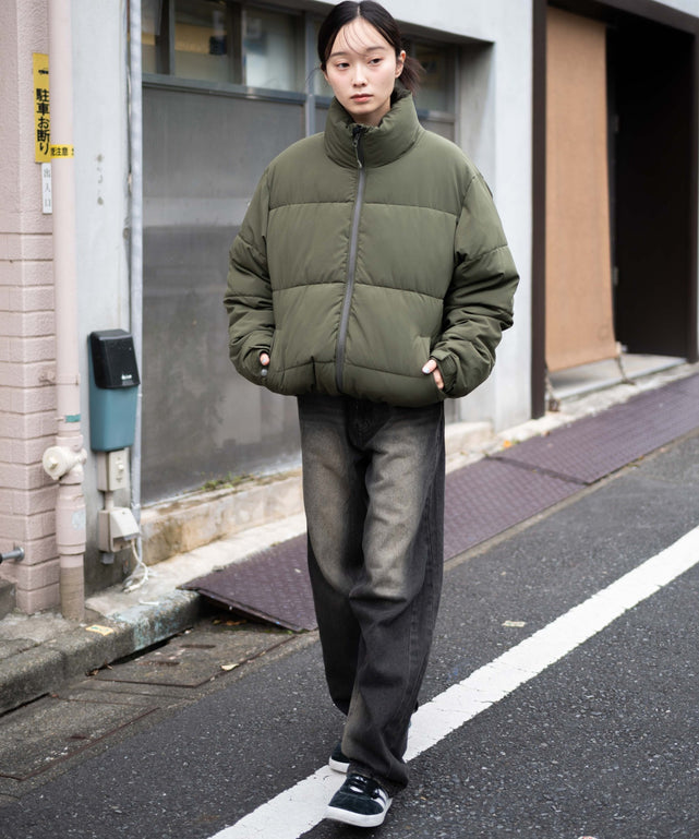 カーキ  モデル：161cm S着用