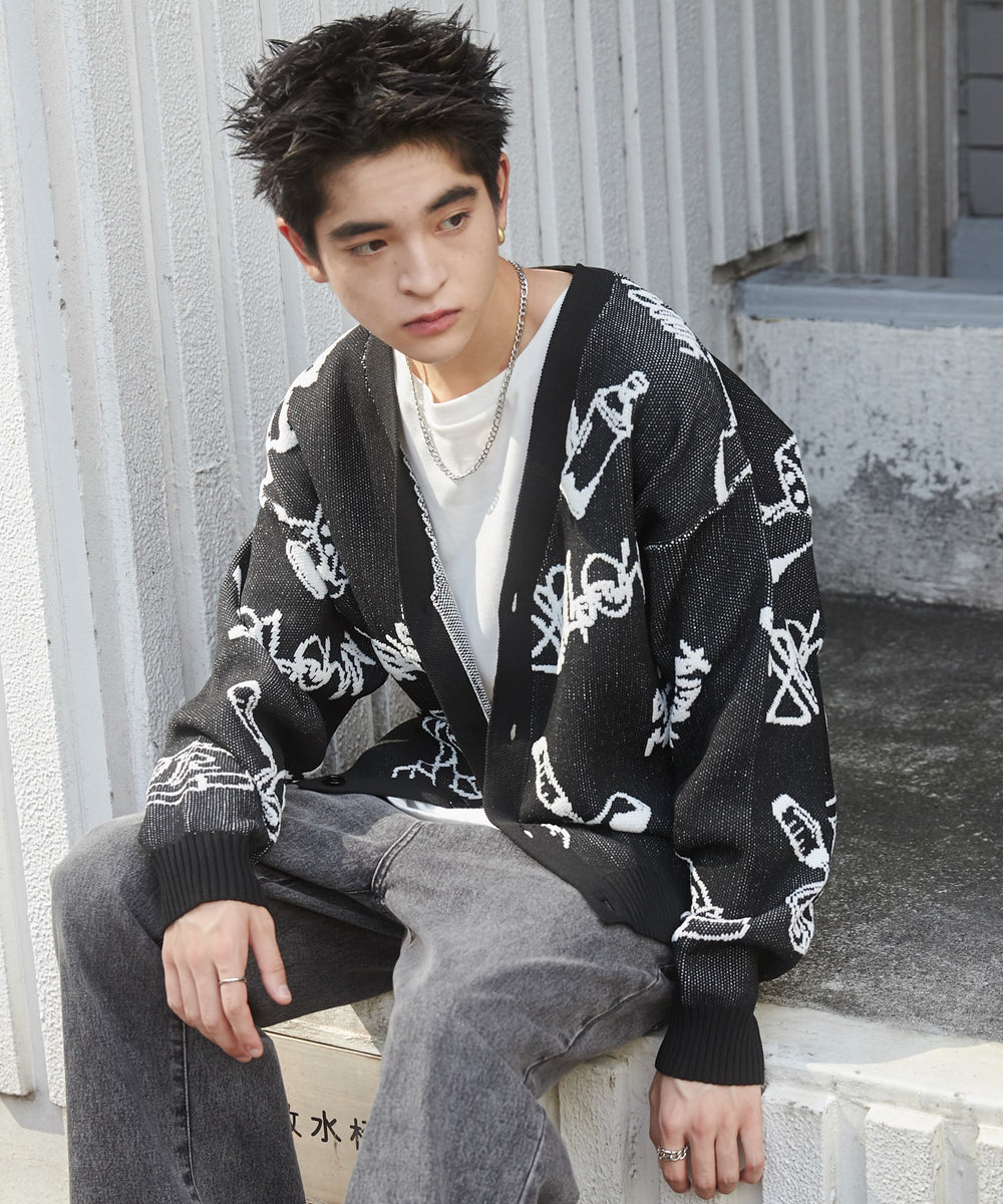 ブラック モデル：180cm L着用