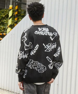 ブラック モデル：180cm L着用